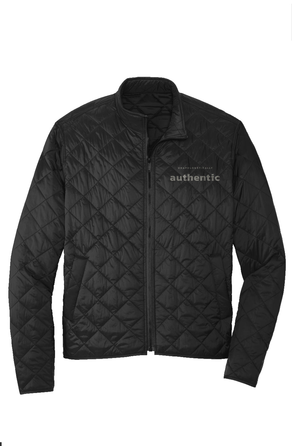 The Authentic Collection: Quilted Full-Zip Jacket