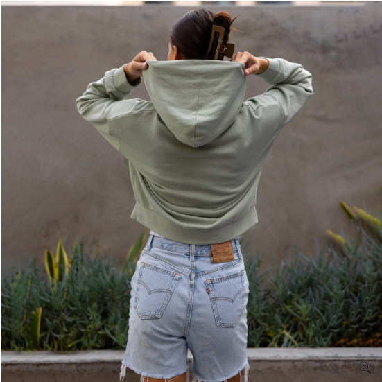 Authentic Women's Heavyweight Boxy-Fit Hoodie