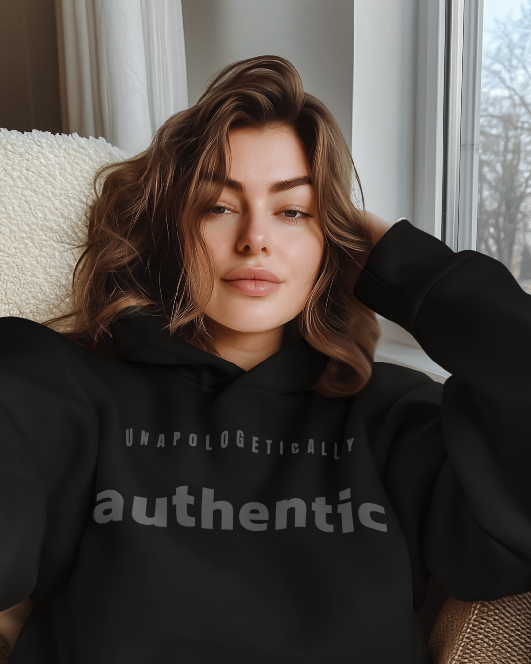 Authentic Women's Heavyweight Boxy-Fit Hoodie