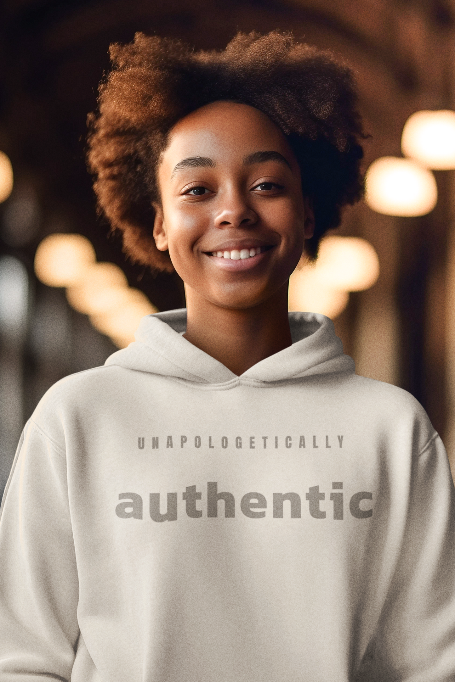 Authentic Women's Heavyweight Boxy-Fit Hoodie