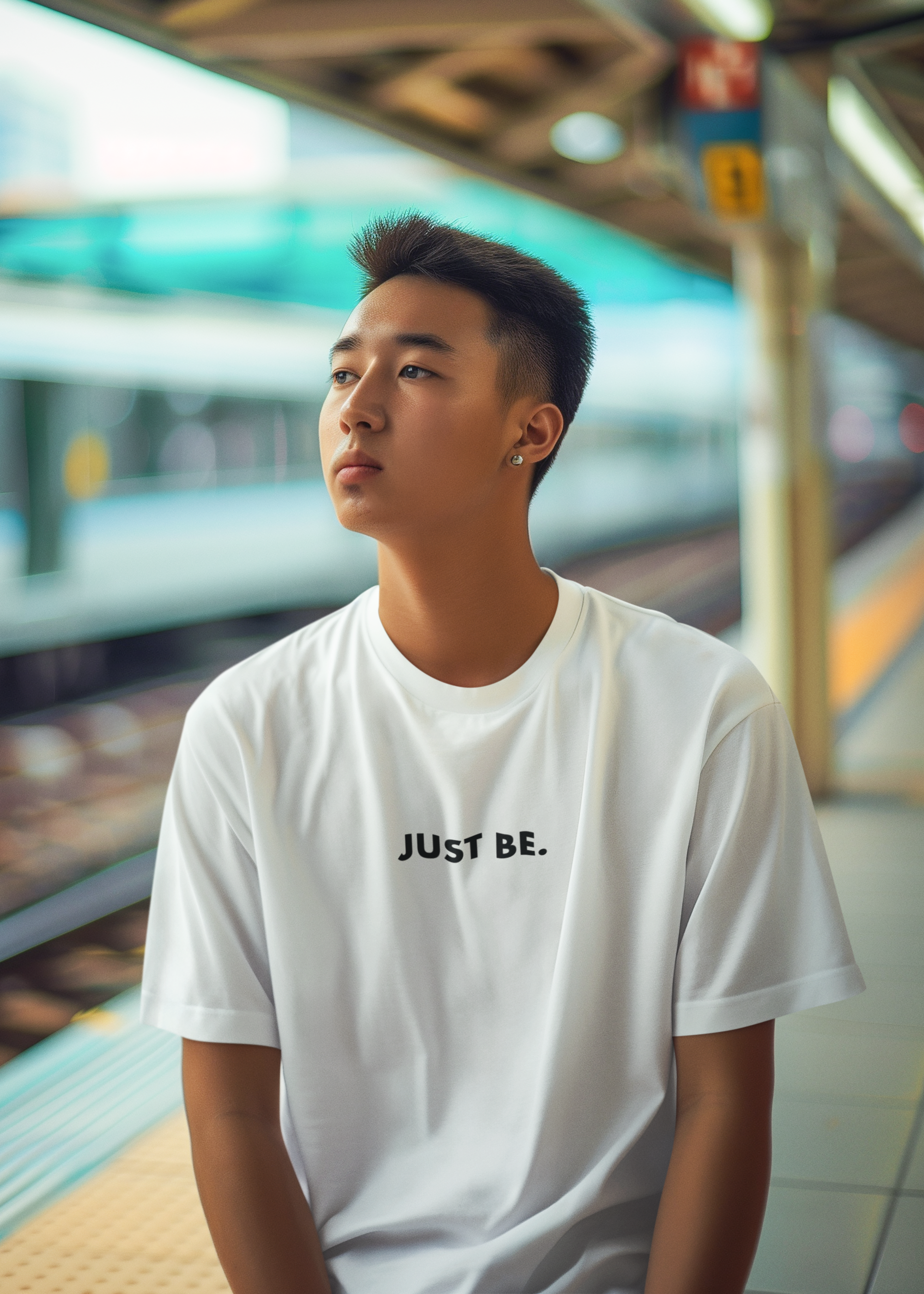 Just Be T-Shirt | Authentic Vibes