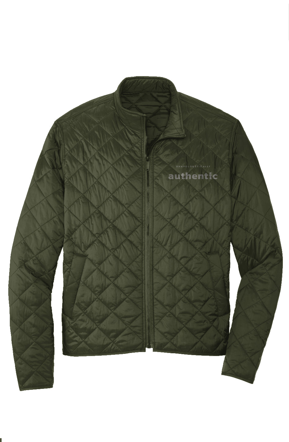 The Authentic Collection: Quilted Full-Zip Jacket