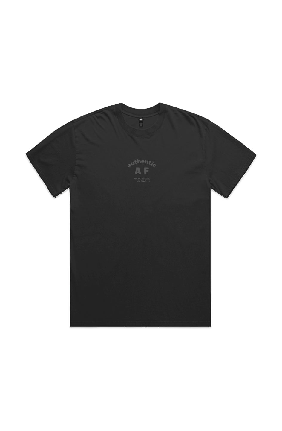 Authentic AF Heavy Loose Faded Tee