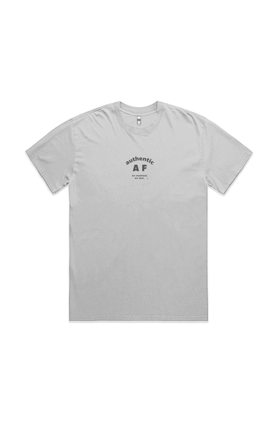 Authentic AF Heavy Loose Faded Tee