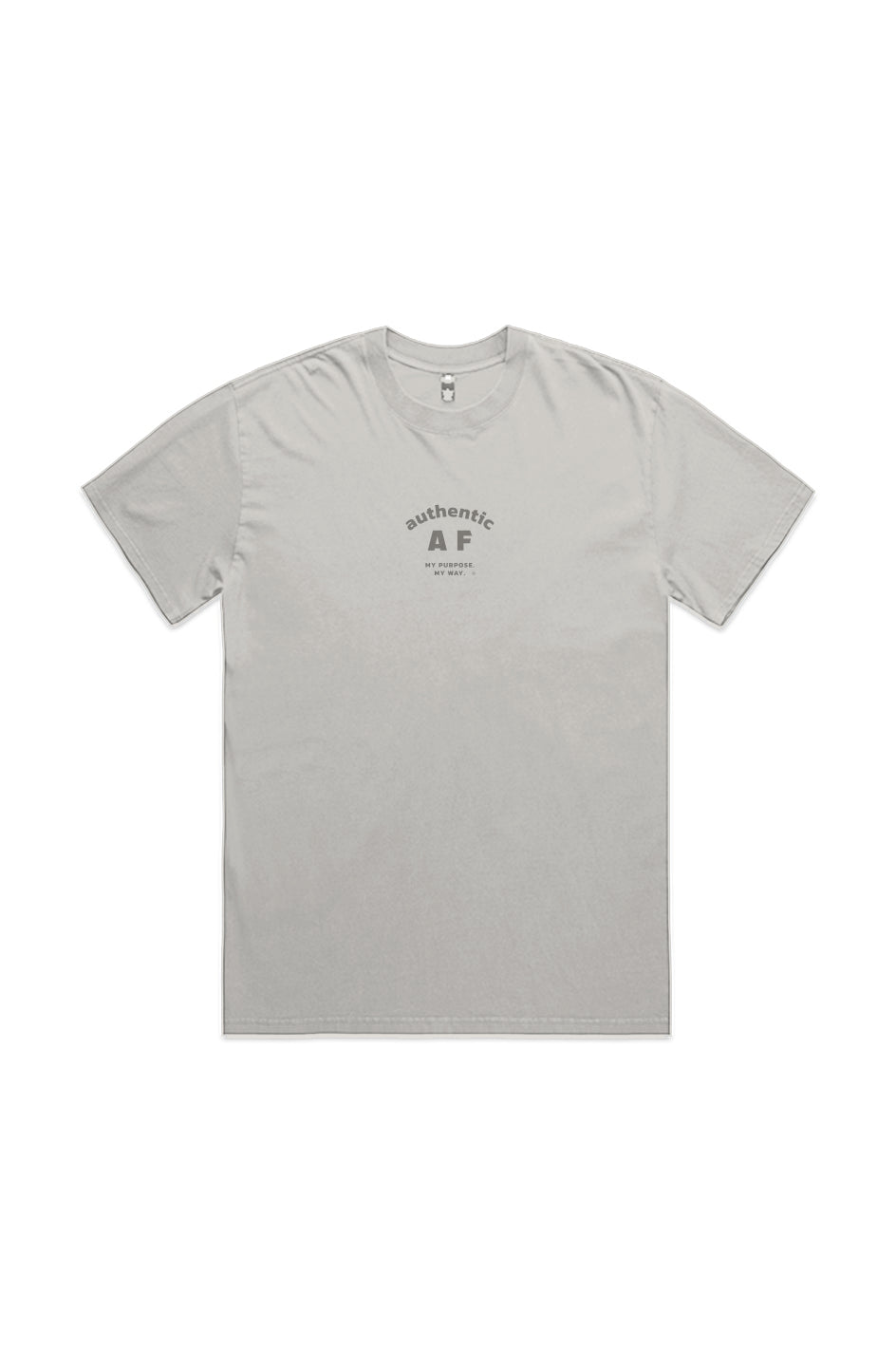 Authentic AF Heavy Loose Faded Tee