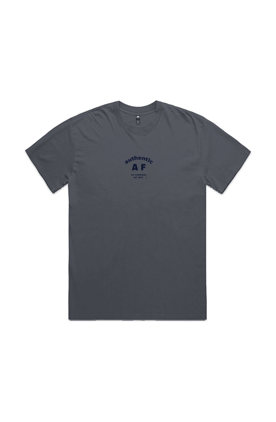 Authentic AF Heavy Loose Faded Tee