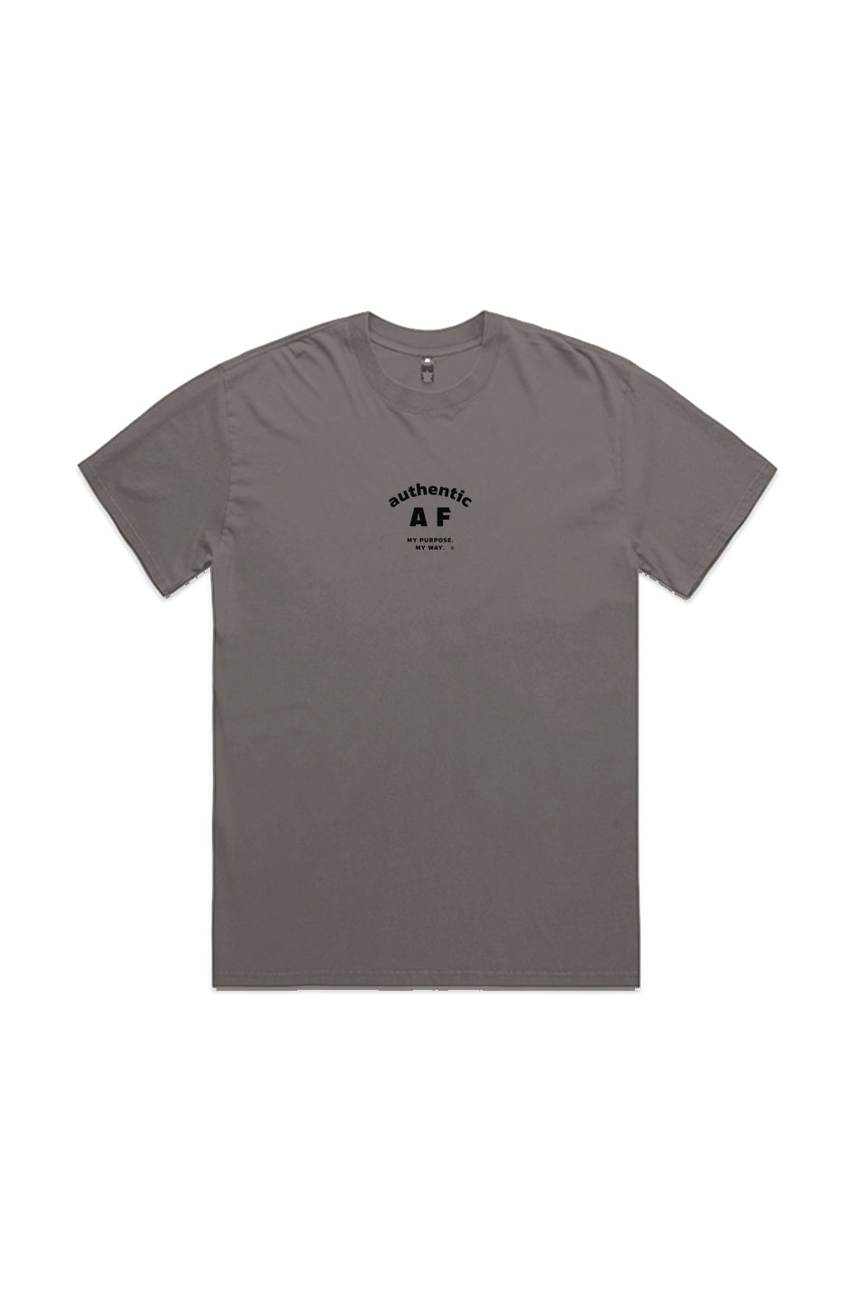 Authentic AF Heavy Loose Faded Tee