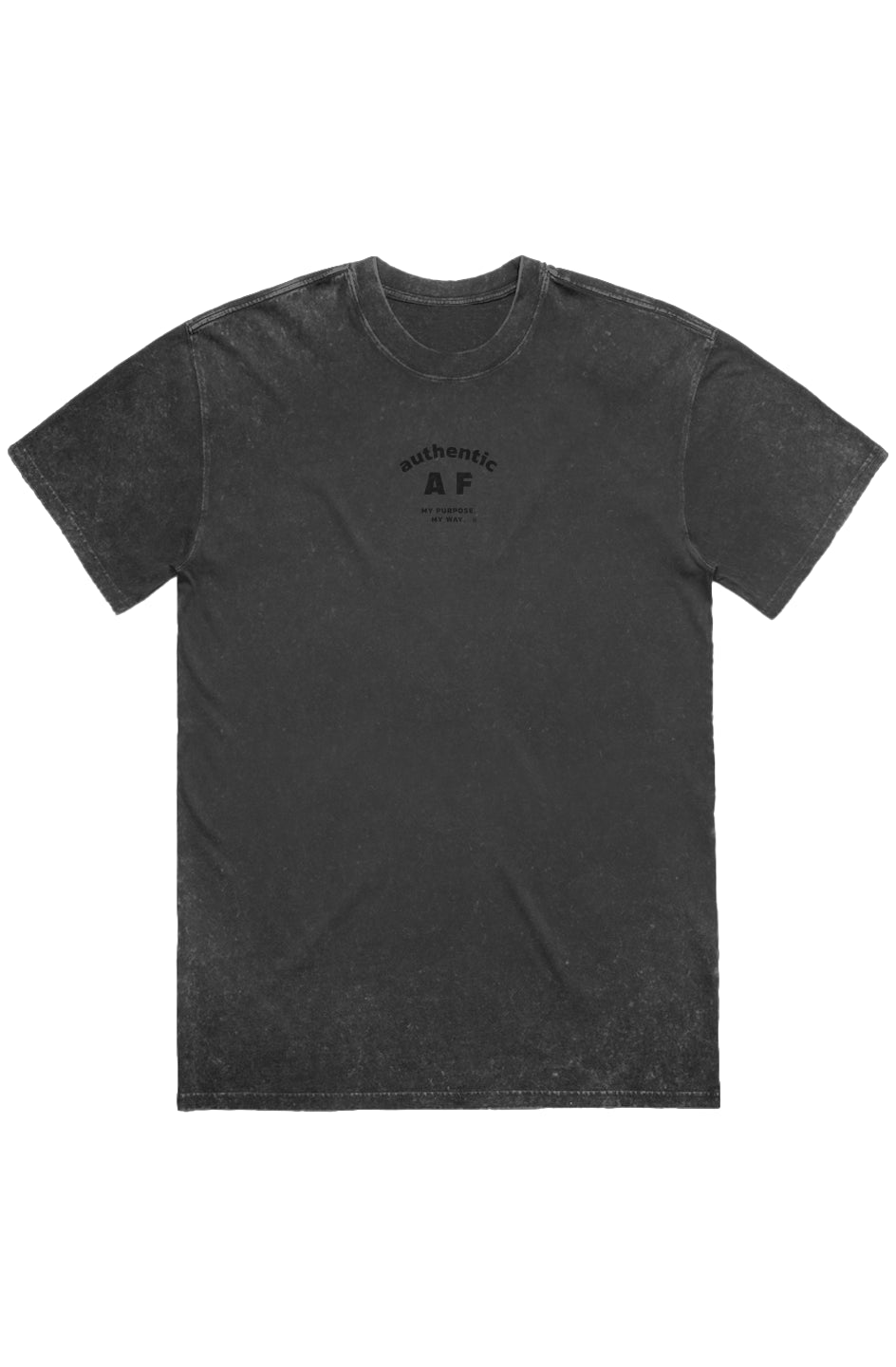 Authentic AF Heavy Loose Faded Tee