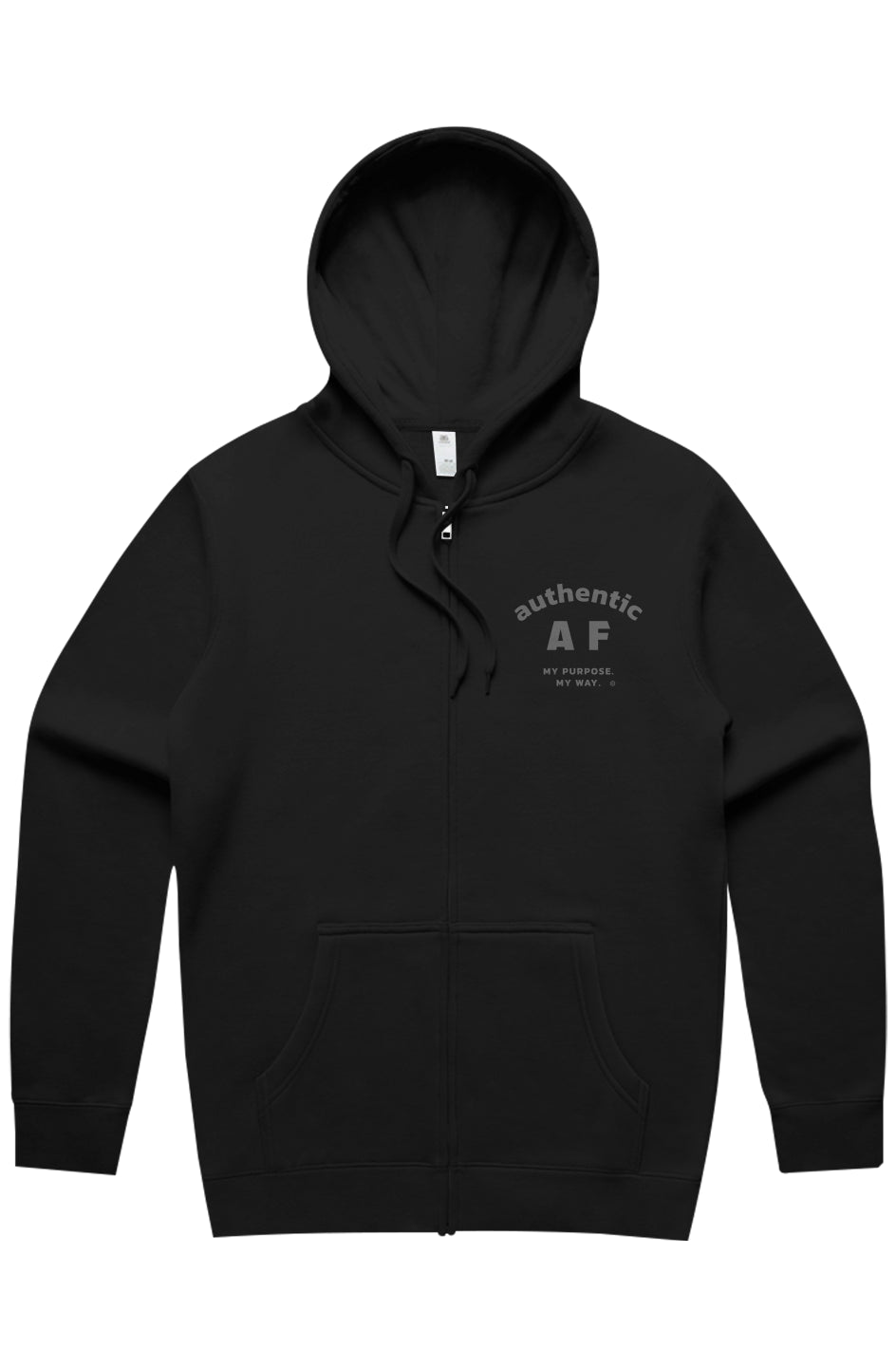 Authentic AF Zip Hood