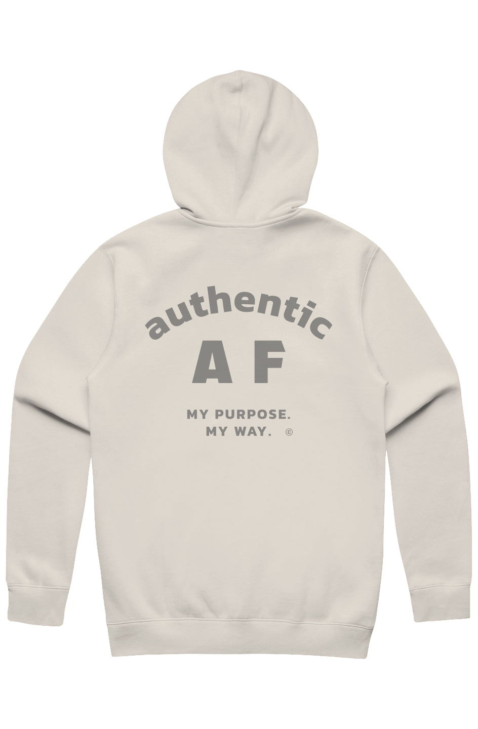 Authentic AF Zip Hood