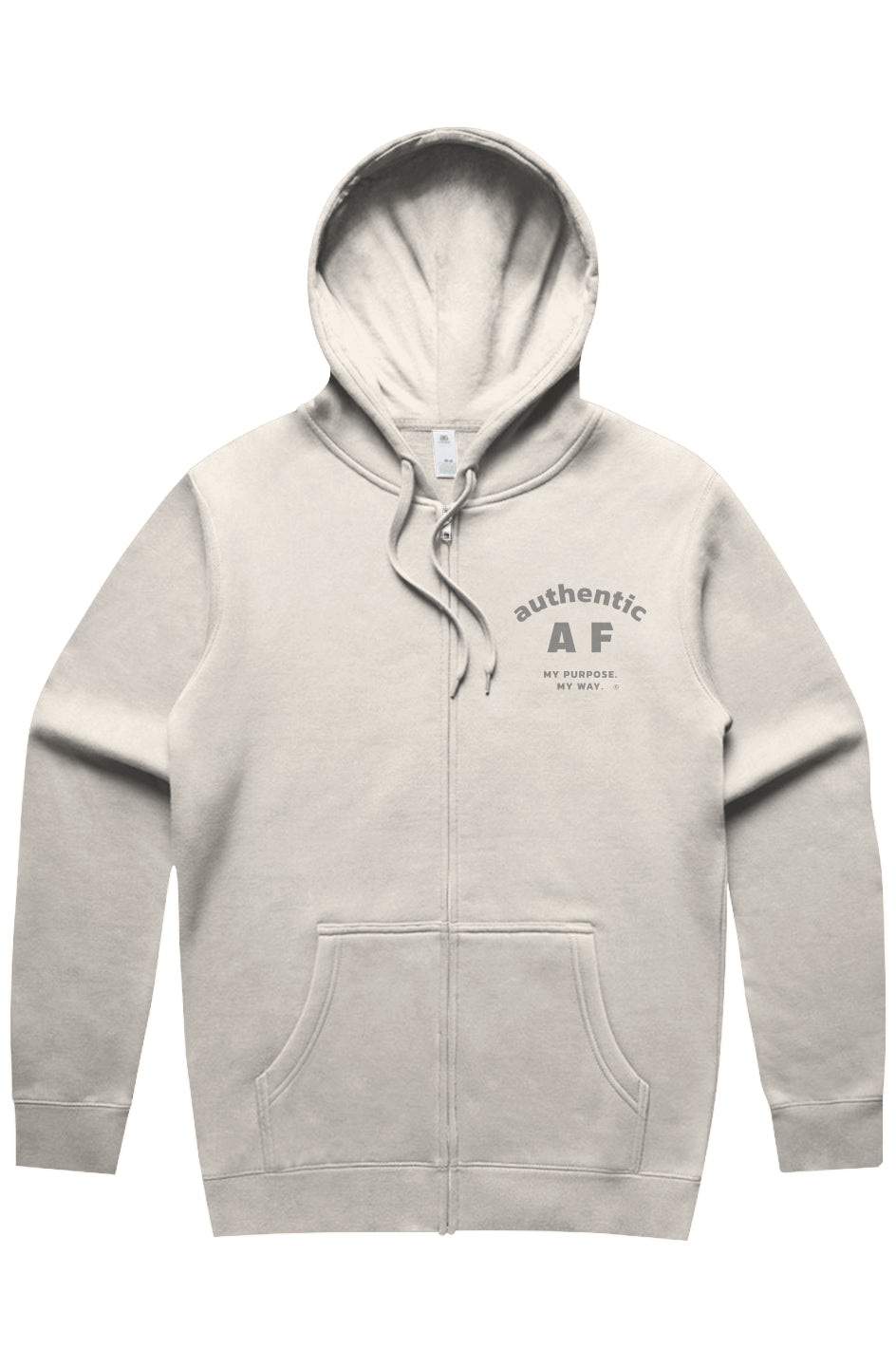 Authentic AF Zip Hood
