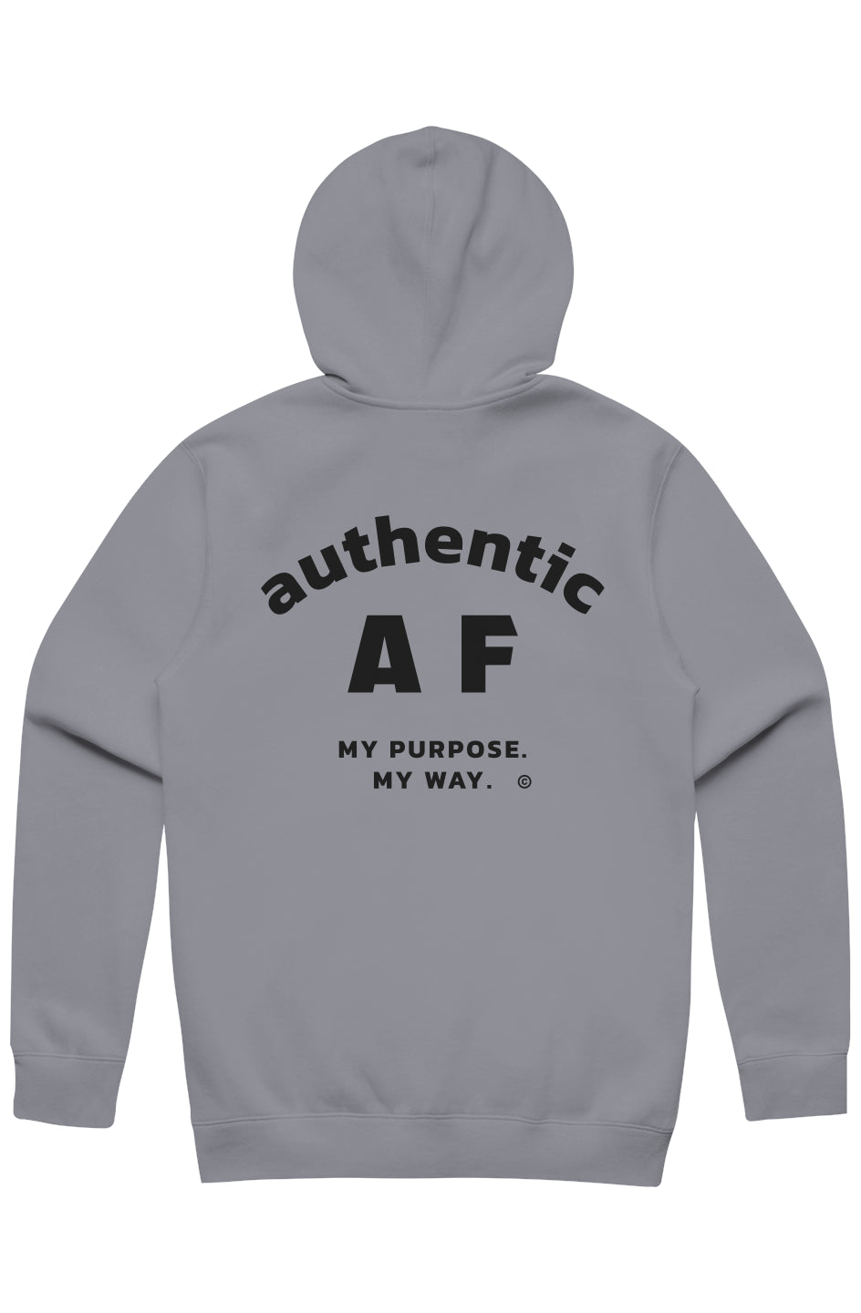 Authentic AF Zip Hood