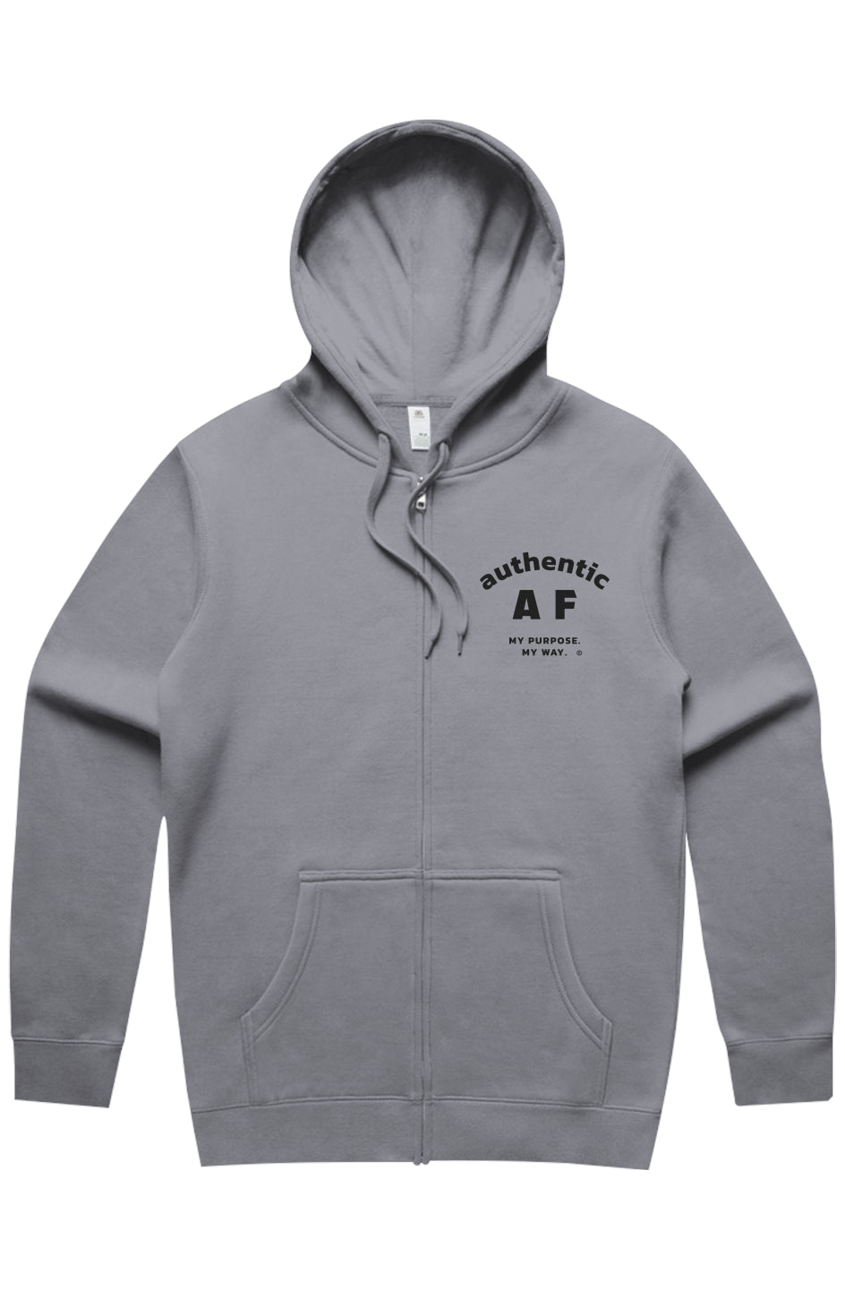 Authentic AF Zip Hood