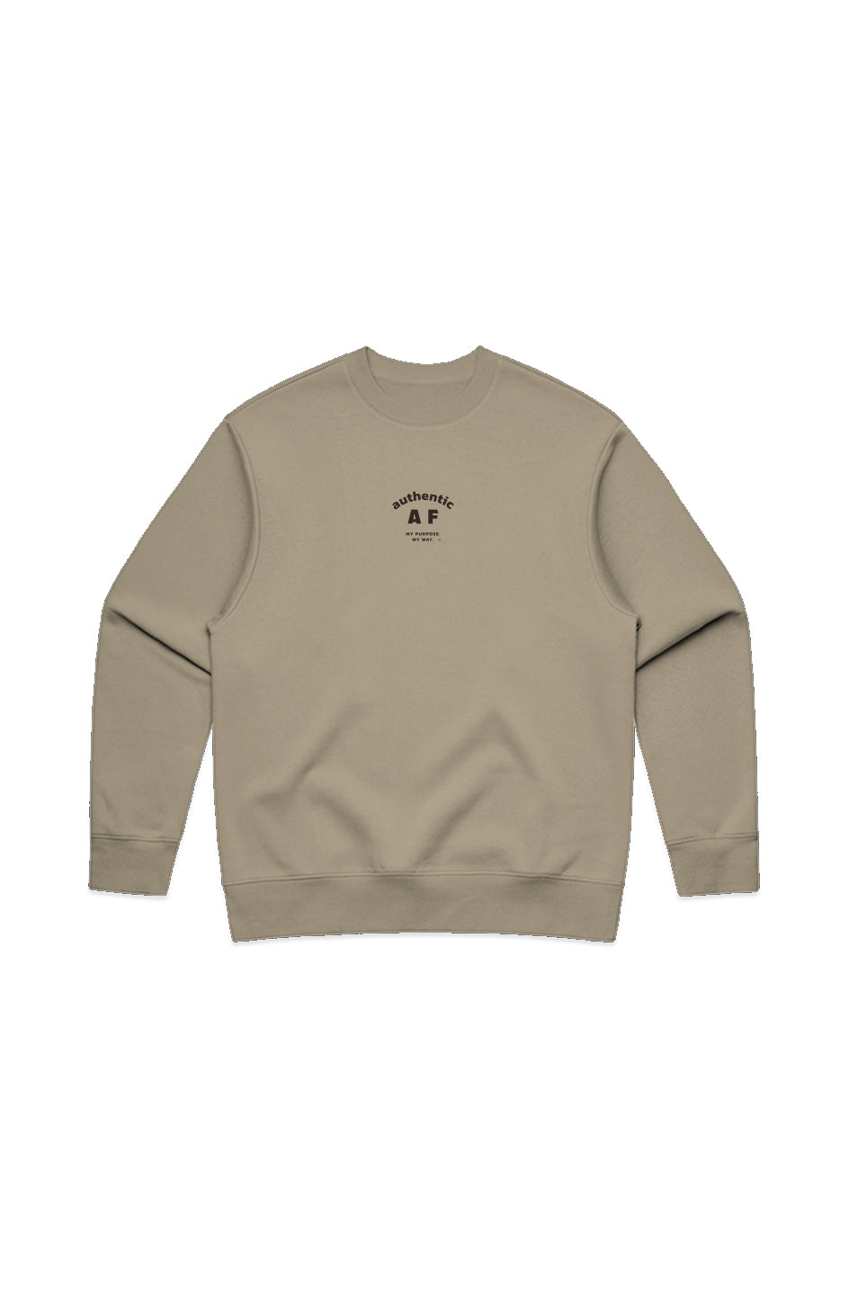 Authentic AF Men's Heavy Crewneck