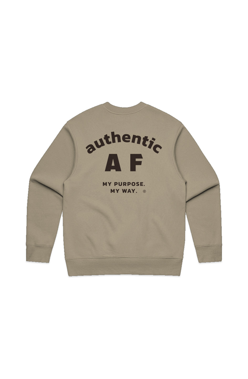 Authentic AF Men's Heavy Crewneck