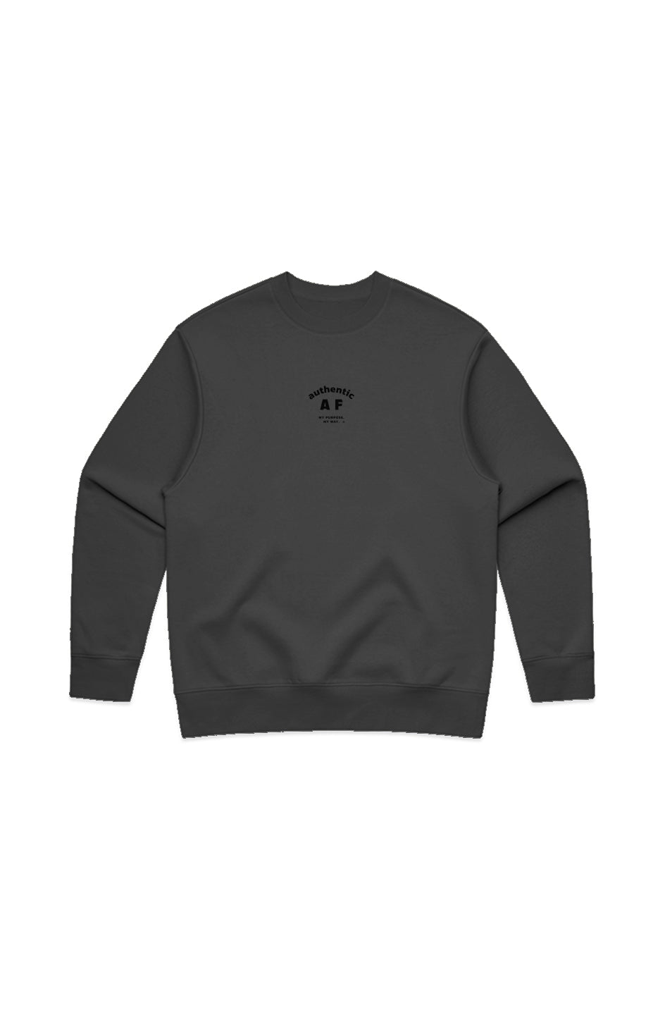 Authentic AF Men's Heavy Crewneck