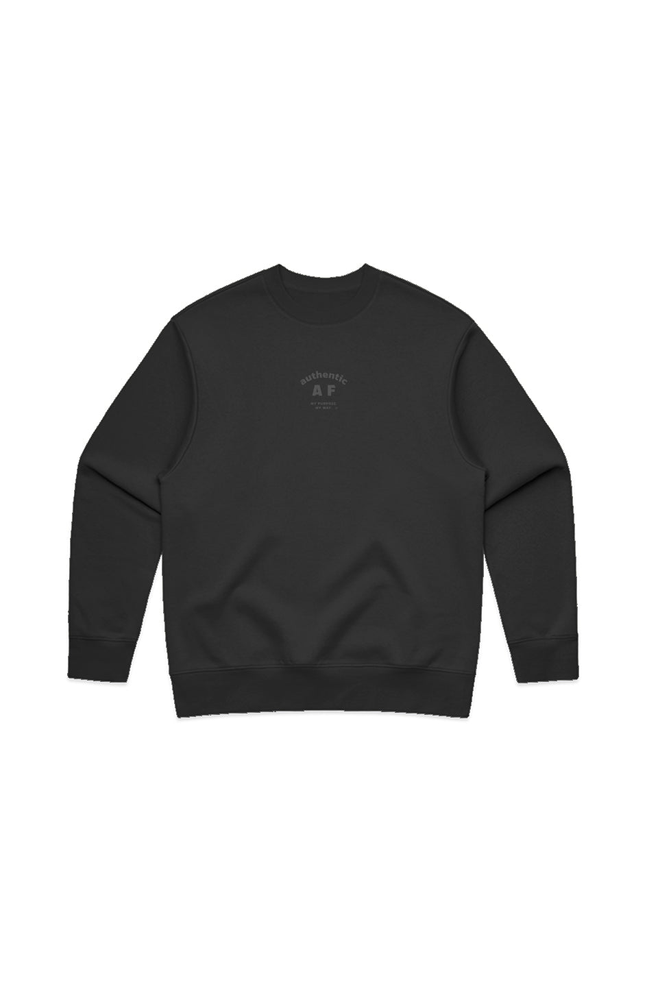 Authentic AF Men's Heavy Crewneck