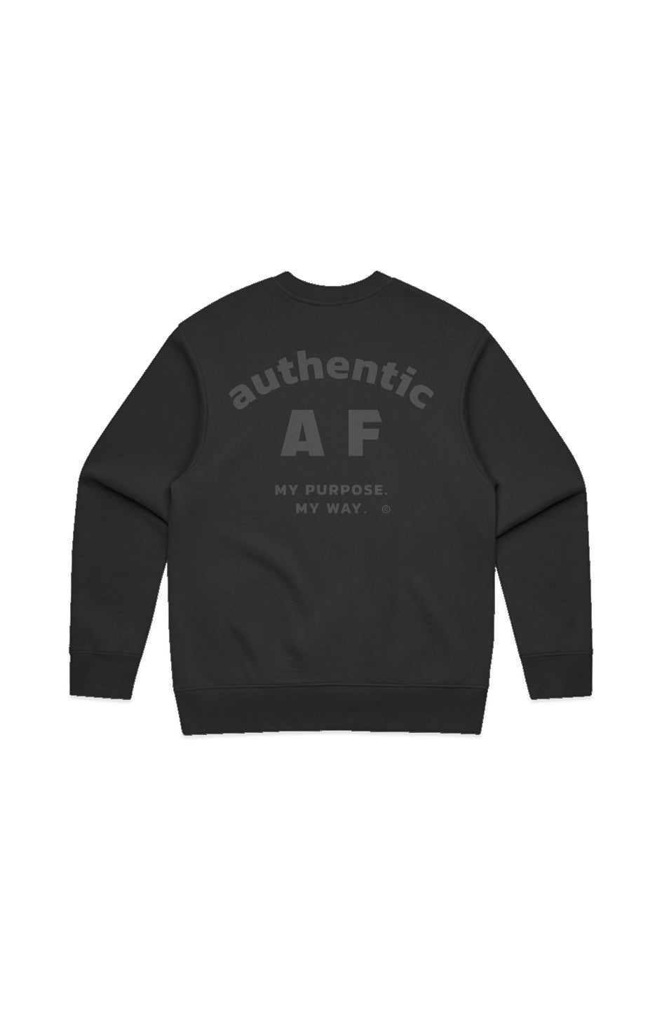 Authentic AF Men's Heavy Crewneck