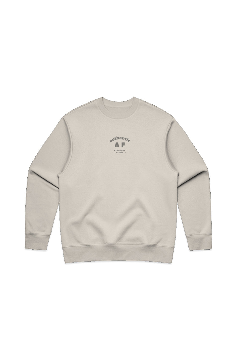 Authentic AF Men's Heavy Crewneck