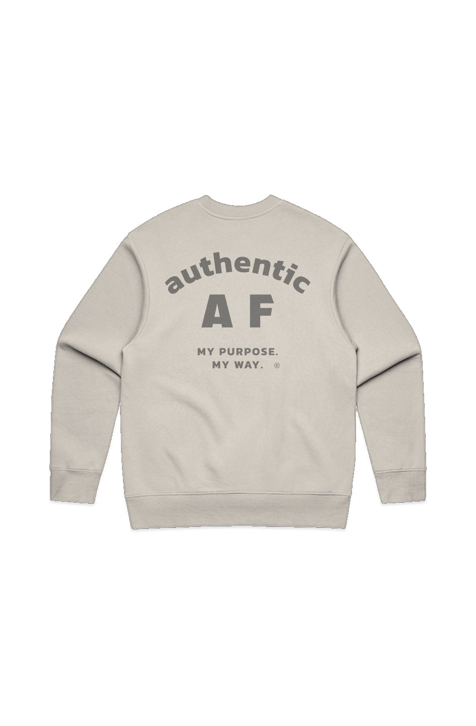 Authentic AF Men's Heavy Crewneck