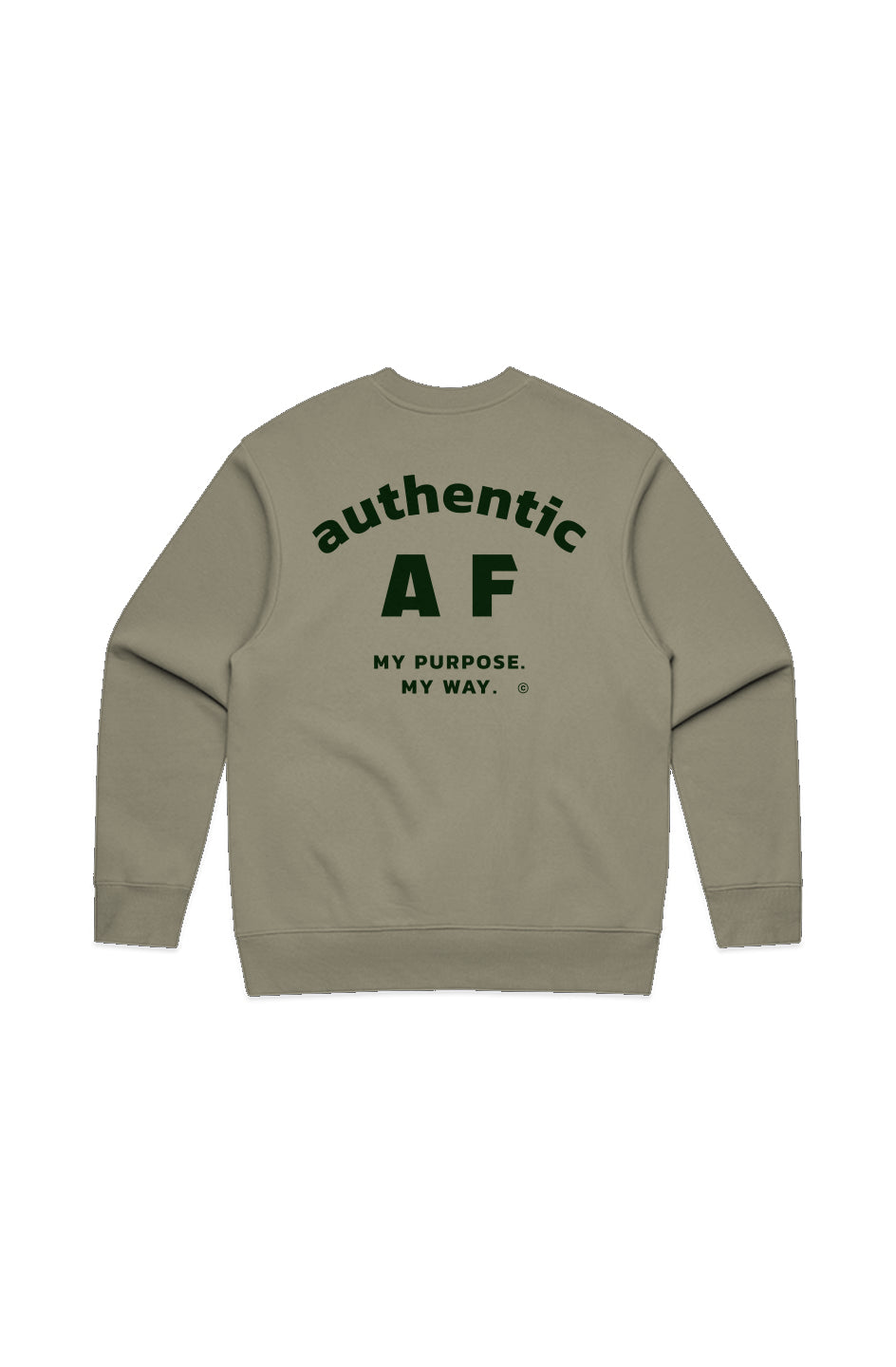 Authentic AF Men's Heavy Crewneck
