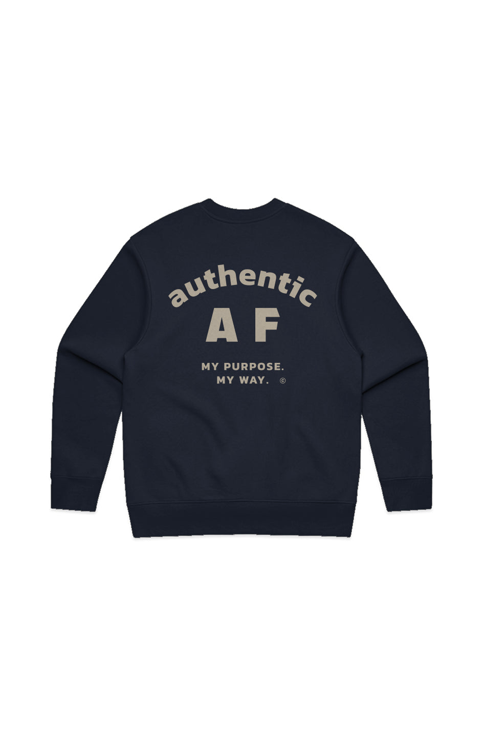 Authentic AF Men's Heavy Crewneck