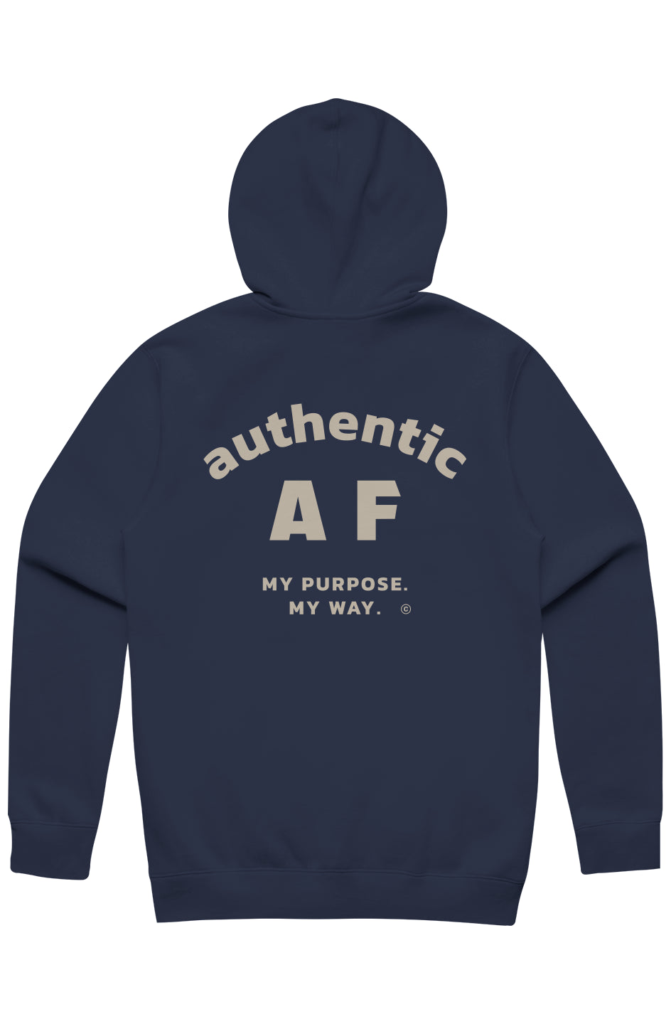 Authentic AF Zip Hood