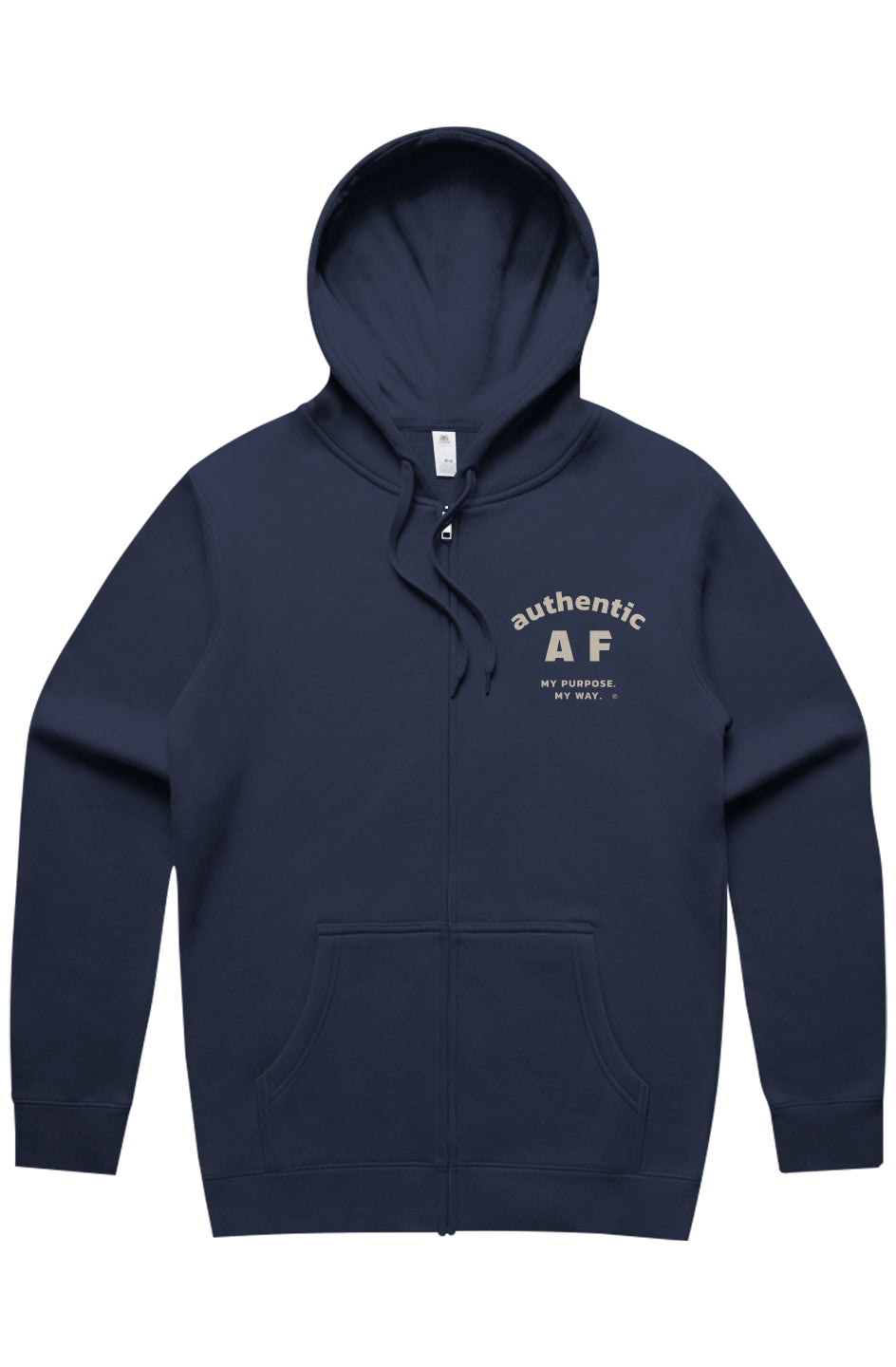 Authentic AF Heavy Zip Hood