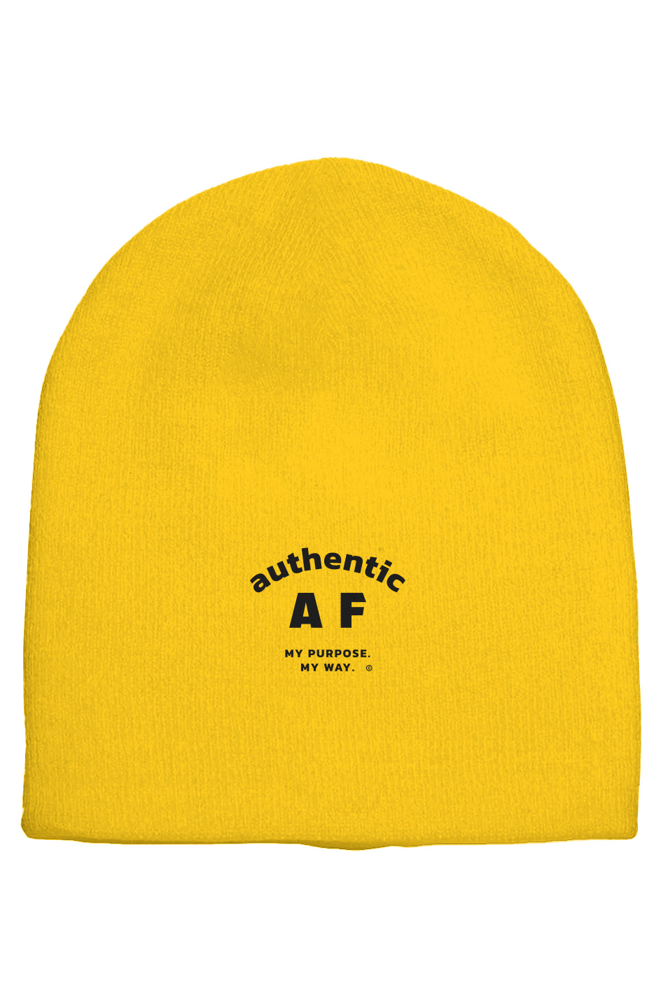 Authentic AF Short Beanie