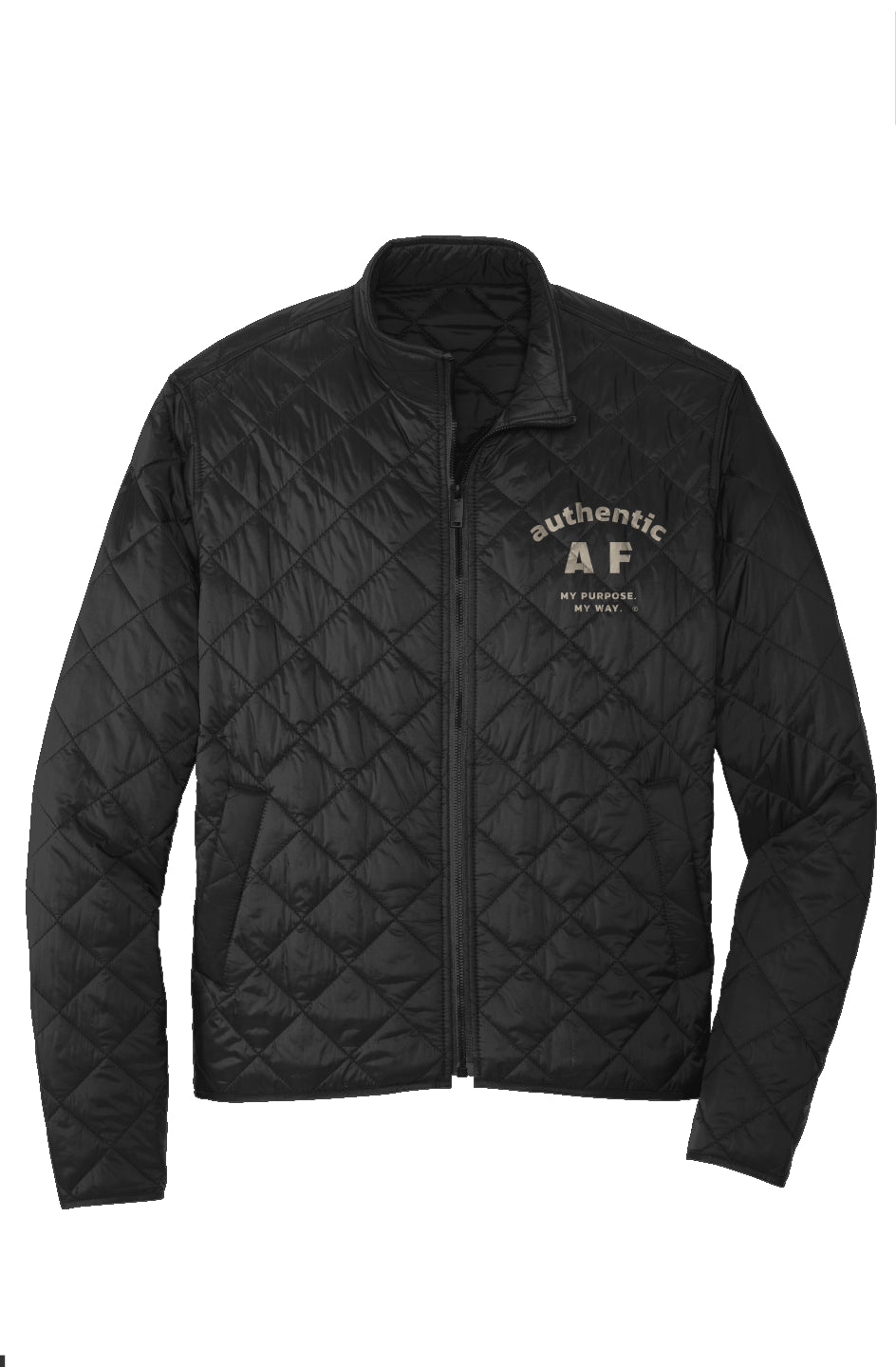 Authentic AF Quilted Full-Zip Jacket