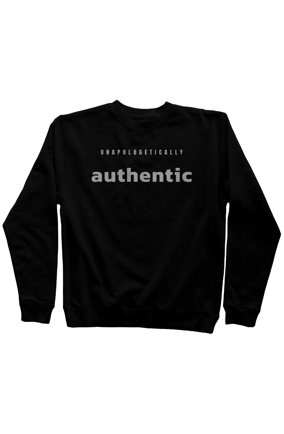 Unapologetically Authentic Mid-weight Unisex Sweatshirt
