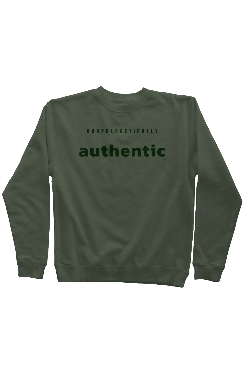 Unapologetically Authentic Mid-weight Unisex Sweatshirt