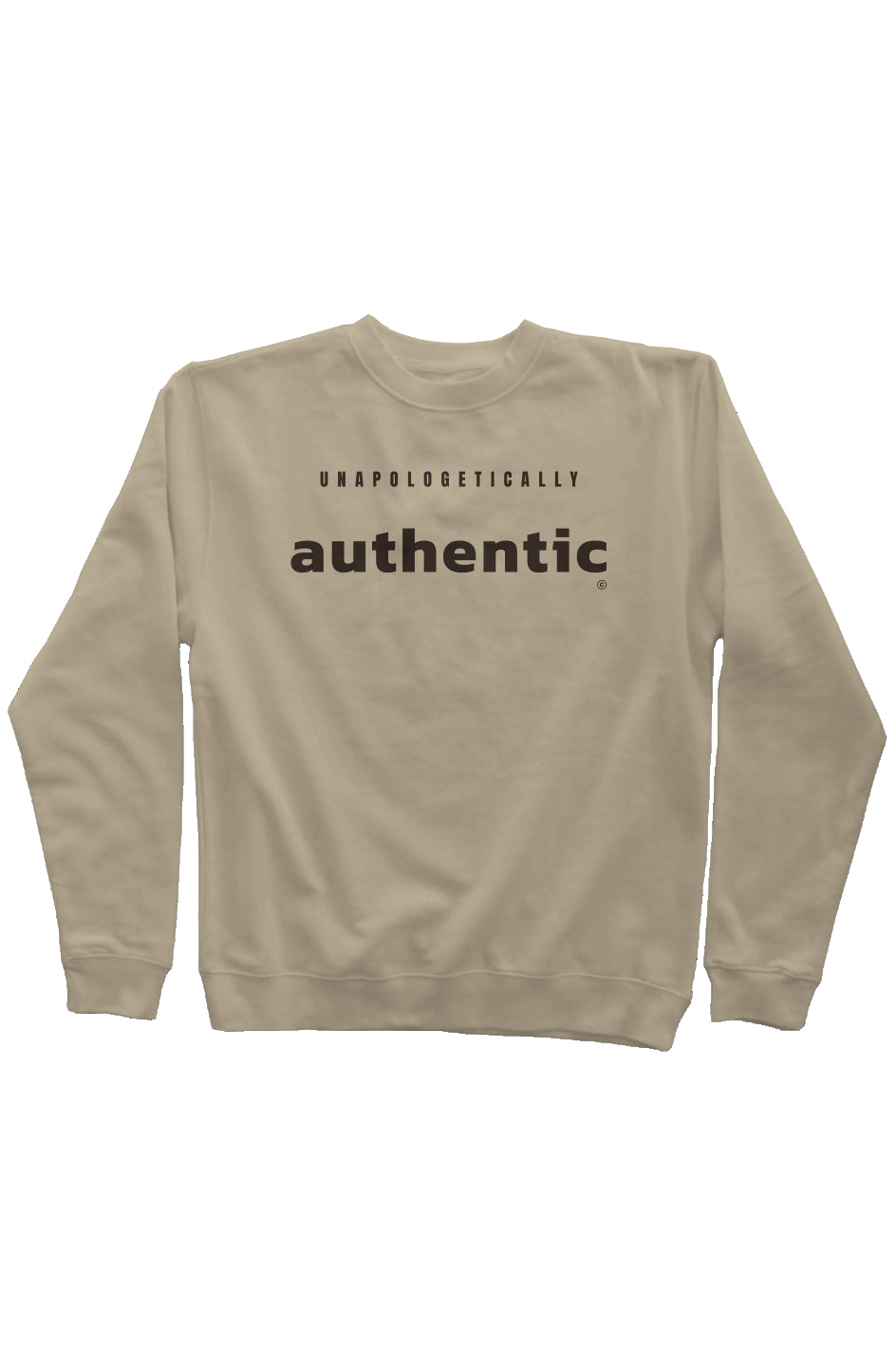 Unapologetically Authentic Mid-weight Unisex Sweatshirt