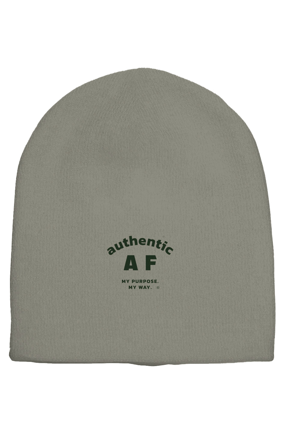 Authentic AF Short Beanie