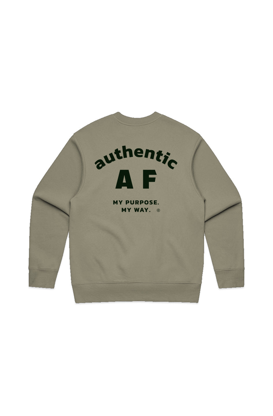 Authentic AF Heavy Crewneck