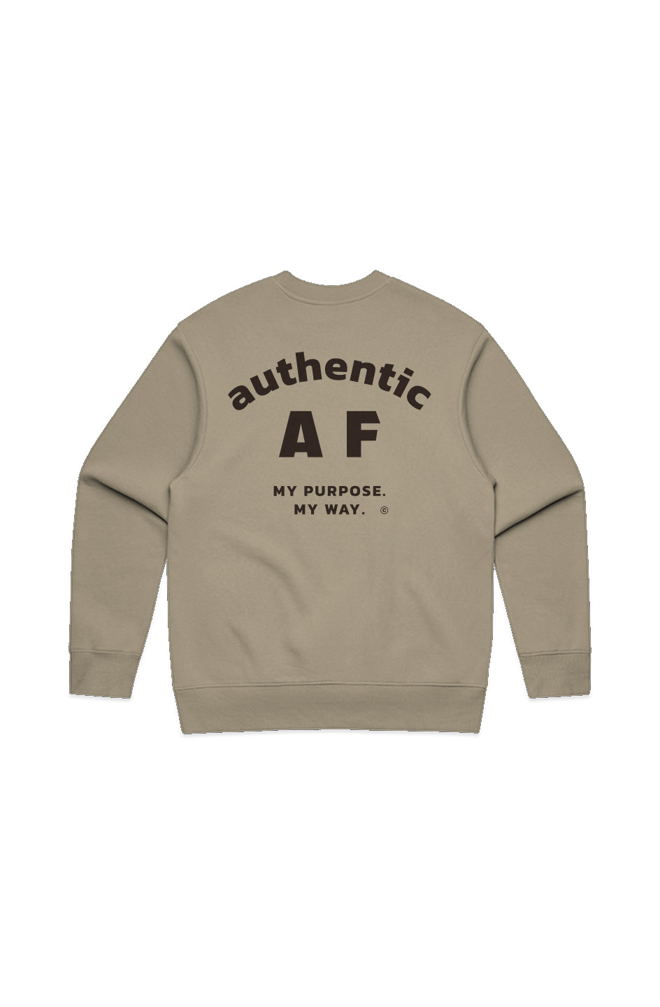 Authentic AF Heavy Crewneck