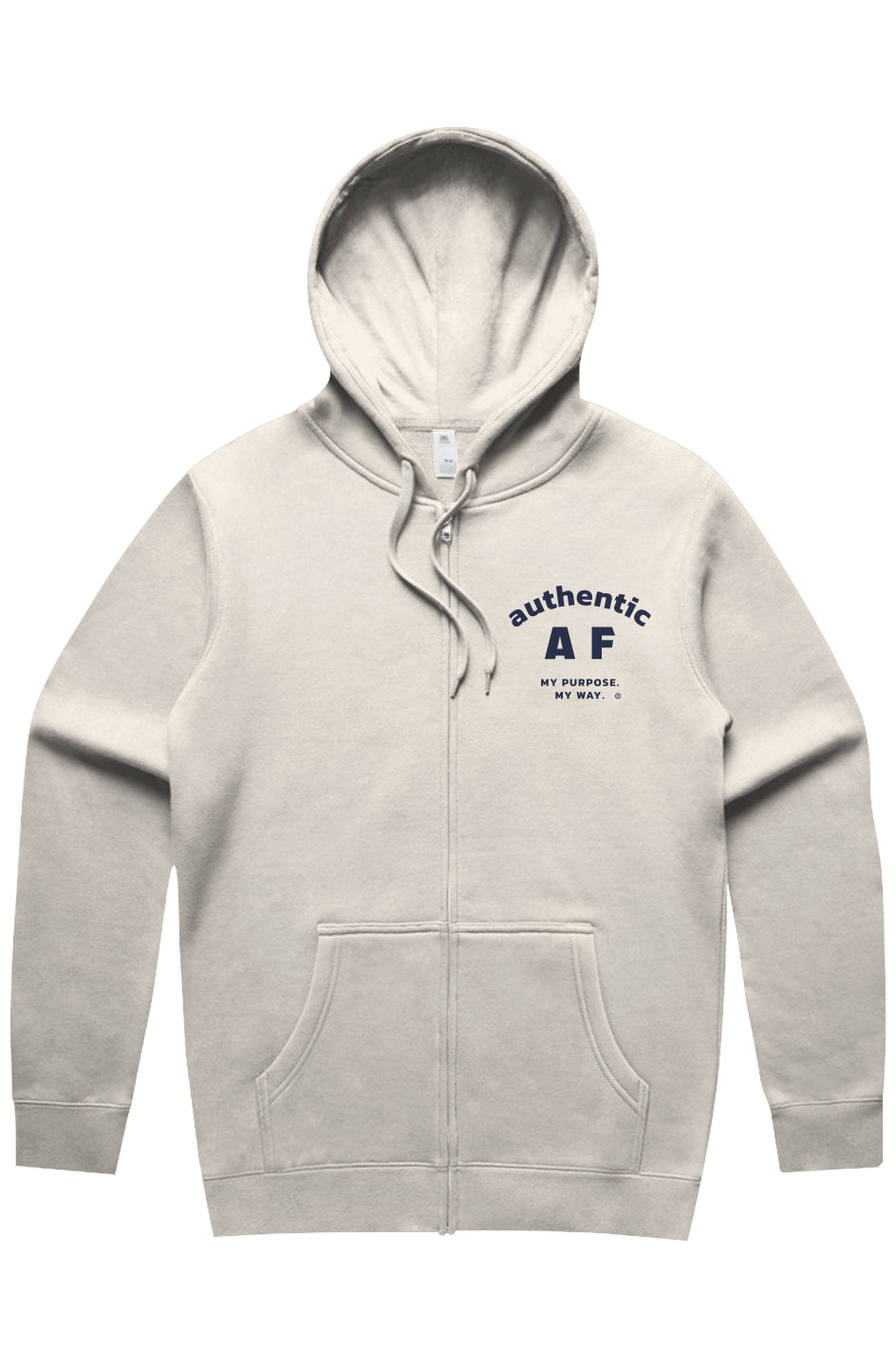 Authentic AF Midweight Zip Hoodie