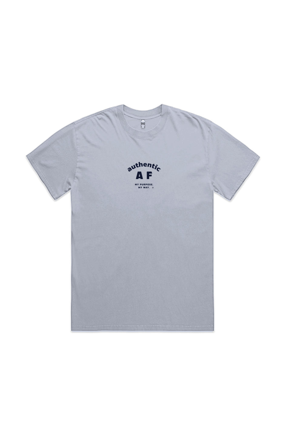 Authentic AF Heavy Loose Faded Tee