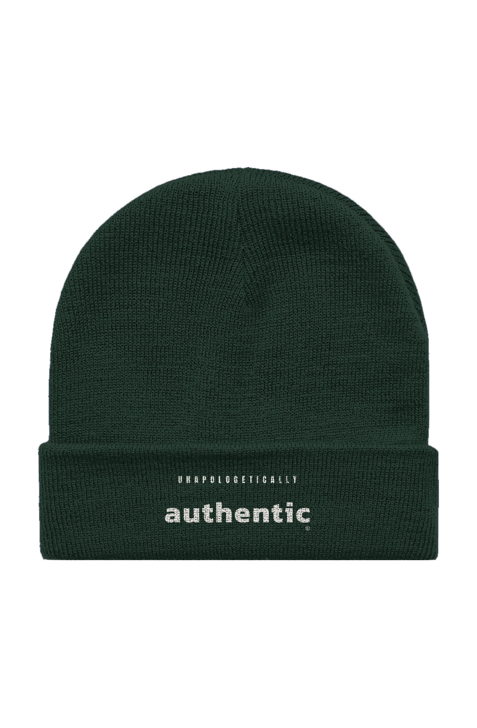 Unapologetically Authentic Cuffed Beanie