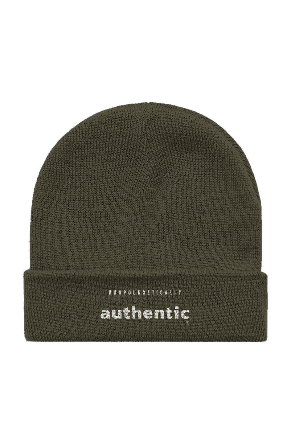 Unapologetically Authentic Cuffed Beanie