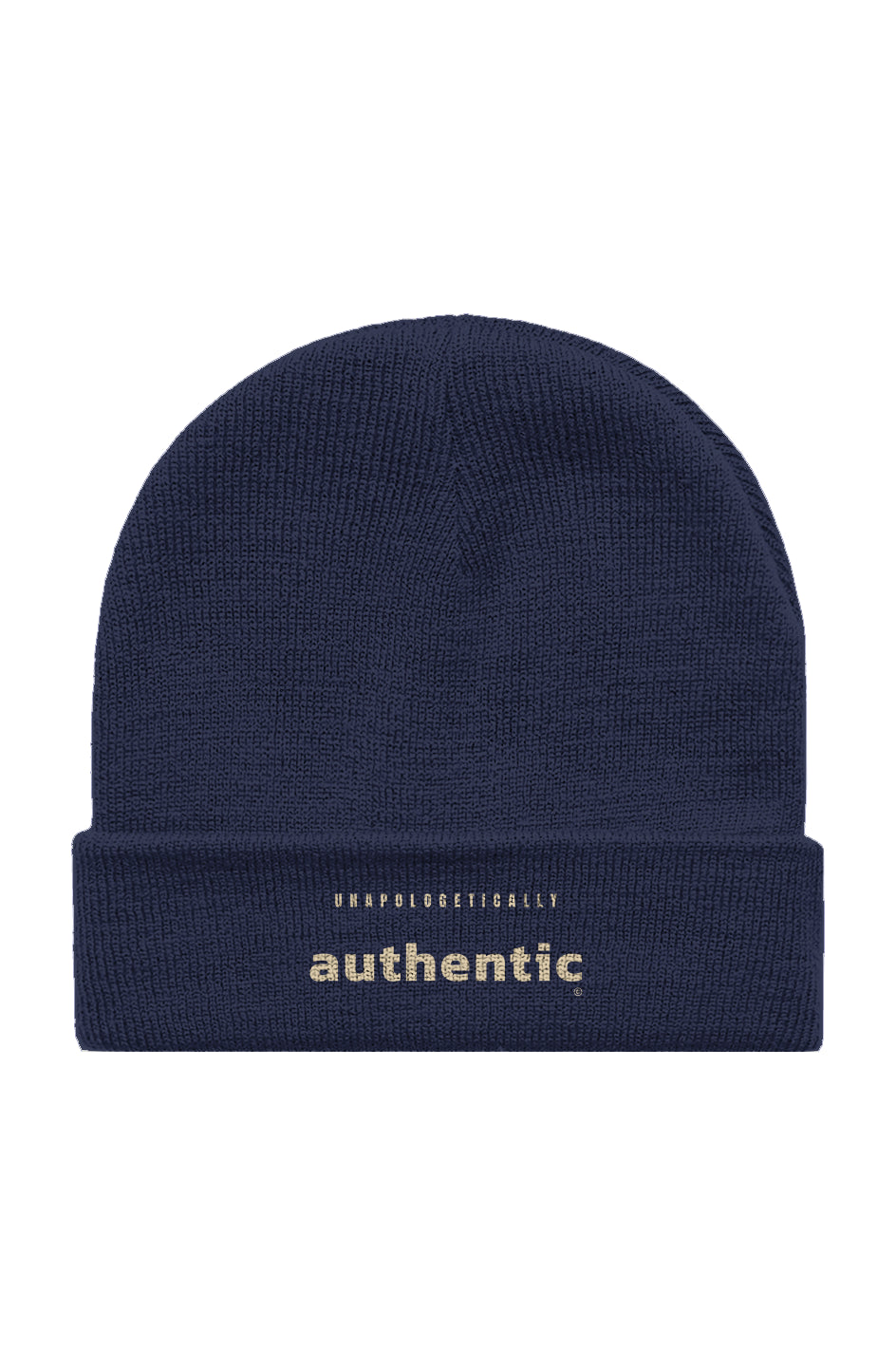 Unapologetically Authentic Cuffed Beanie