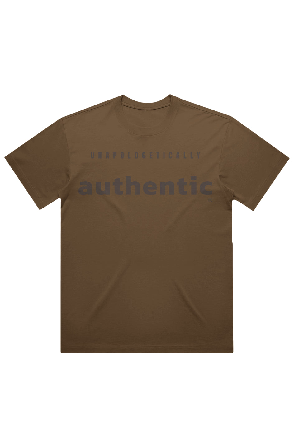 Unapologetically Authentic Mens Heavyweight Box Tee
