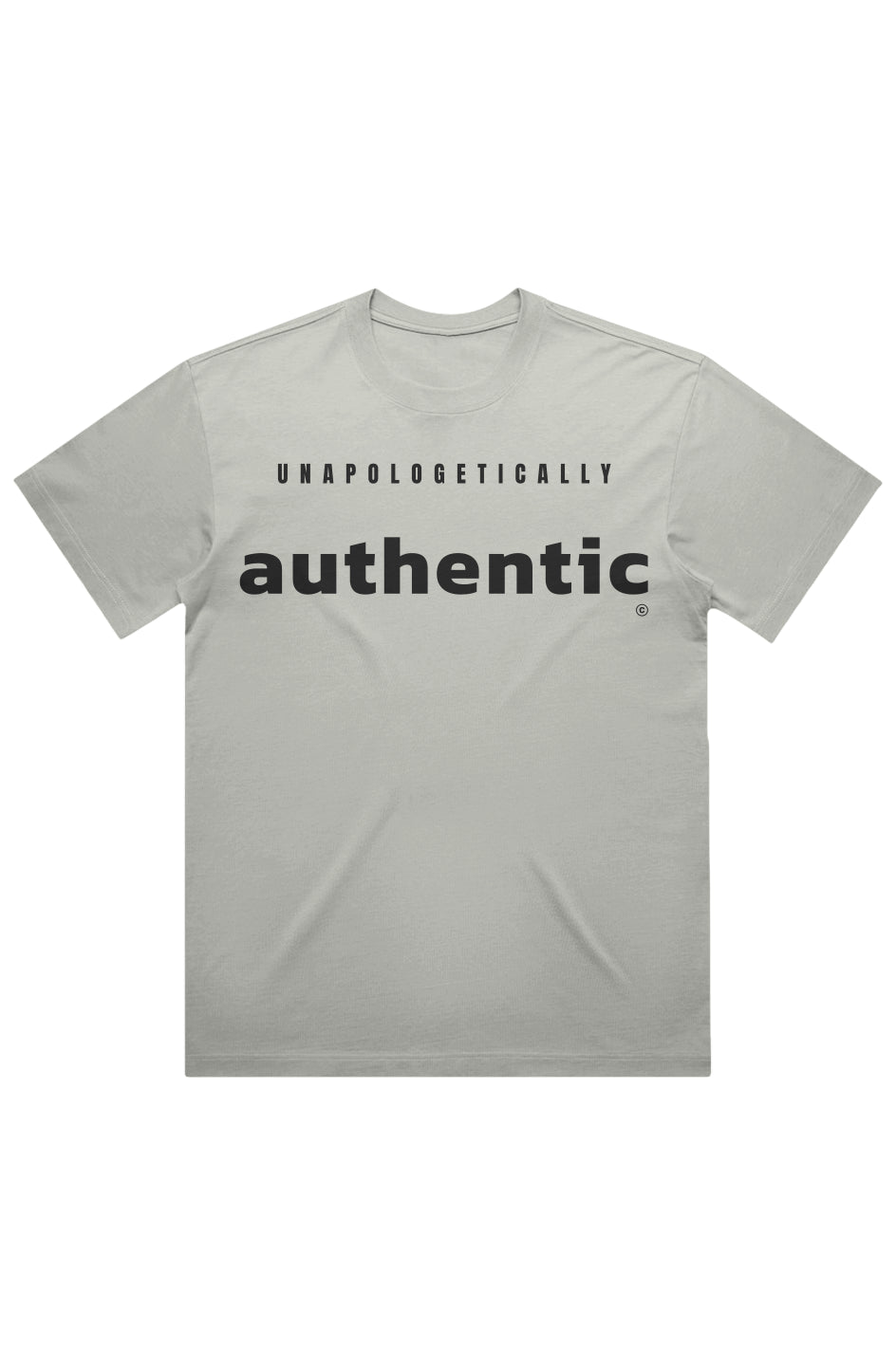 Unapologetically Authentic Mens Heavyweight Box Tee