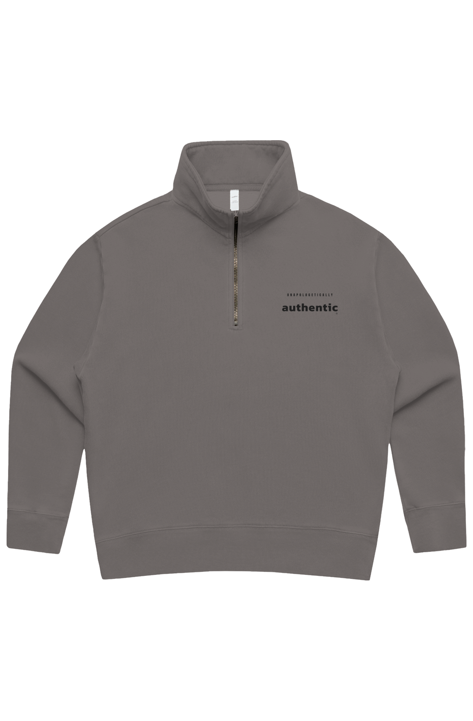 Authentic AF Women's Relax Faded Half Zip Sweatshirt