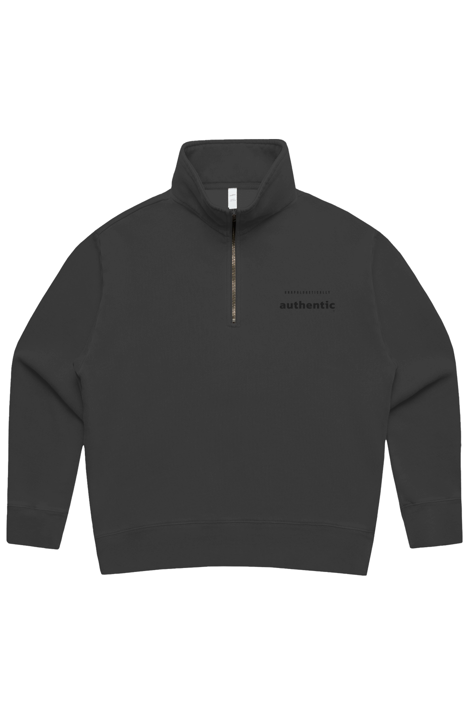Authentic AF Women's Relax Faded Half Zip Sweatshirt