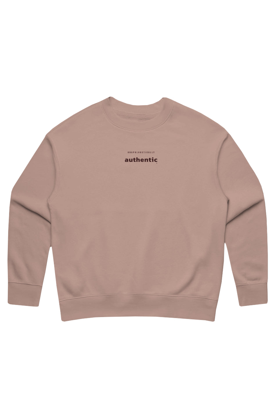 Unapologetically Authentic Women's Midweight Relax Crewneck Sweater