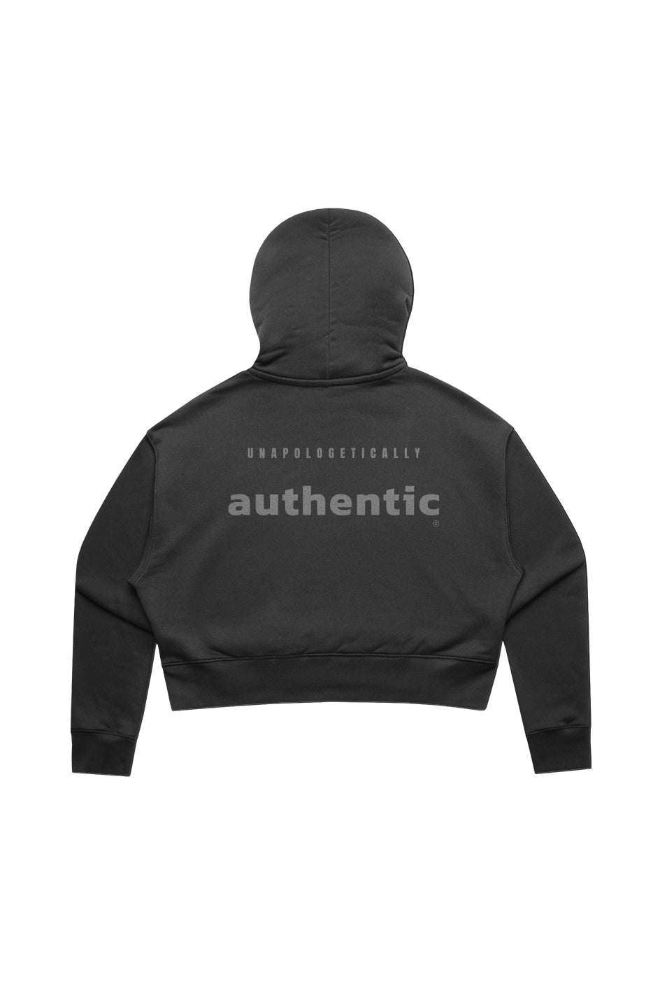 Unapologetically Authentic Women's Heavyweight Crop Hoodie