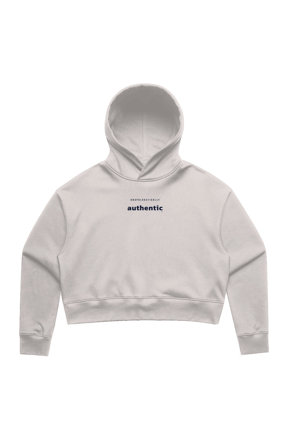 Unapologetically Authentic Women's Heavyweight Crop Hoodie