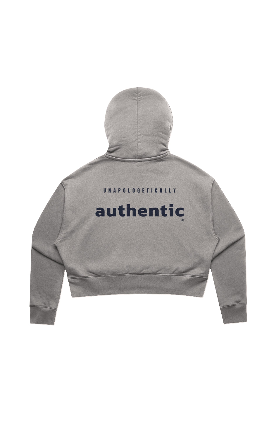 Unapologetically Authentic Women's Heavyweight Crop Hoodie