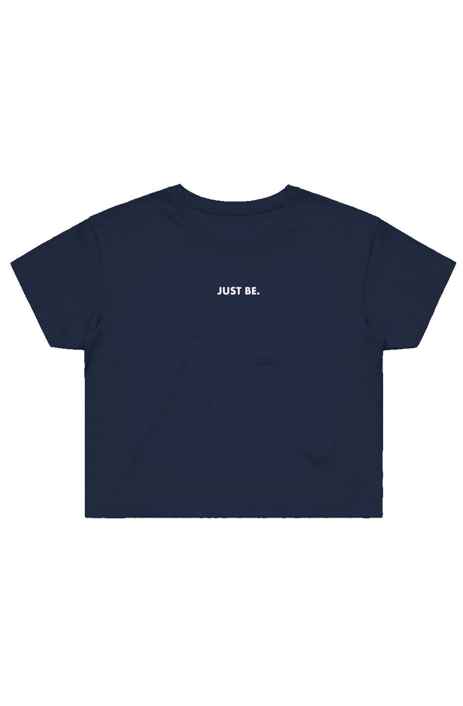 Just Be Women's Streetwear Crop Tee